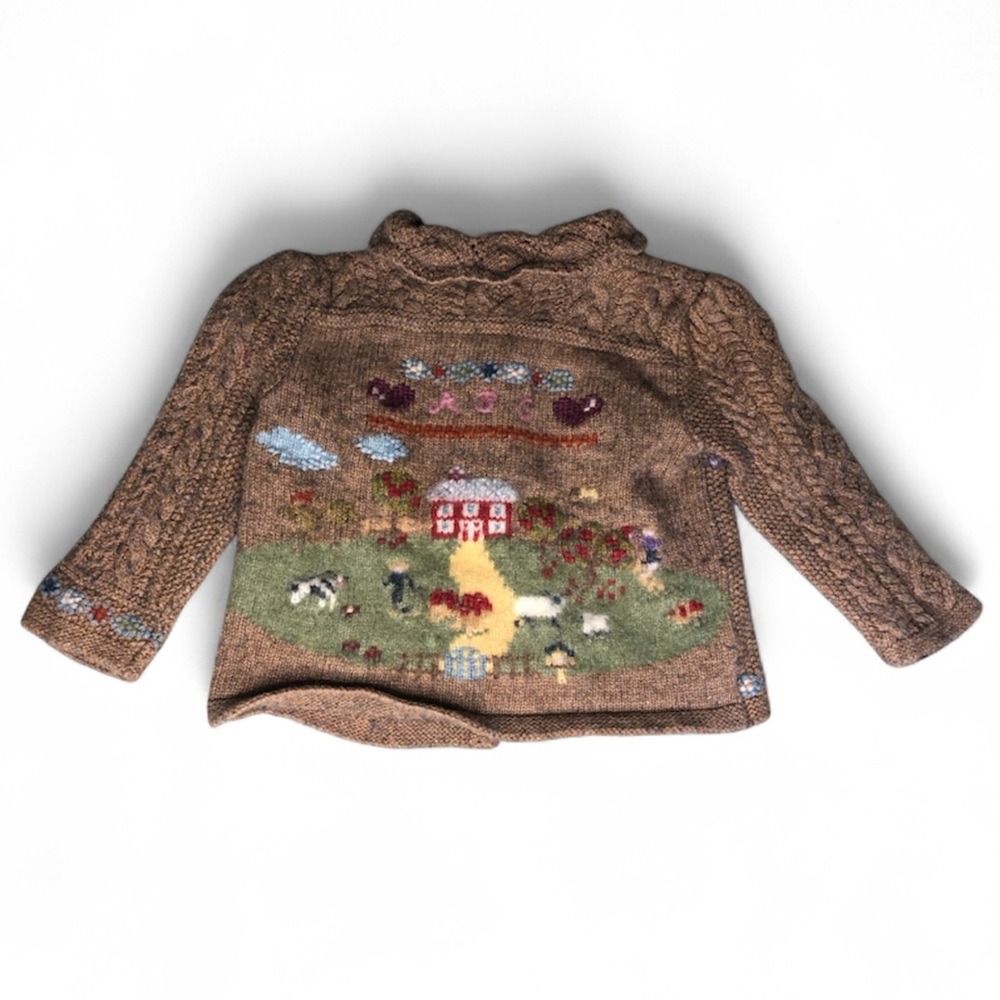 Ralph Lauren 12m Tan Knit Sweater